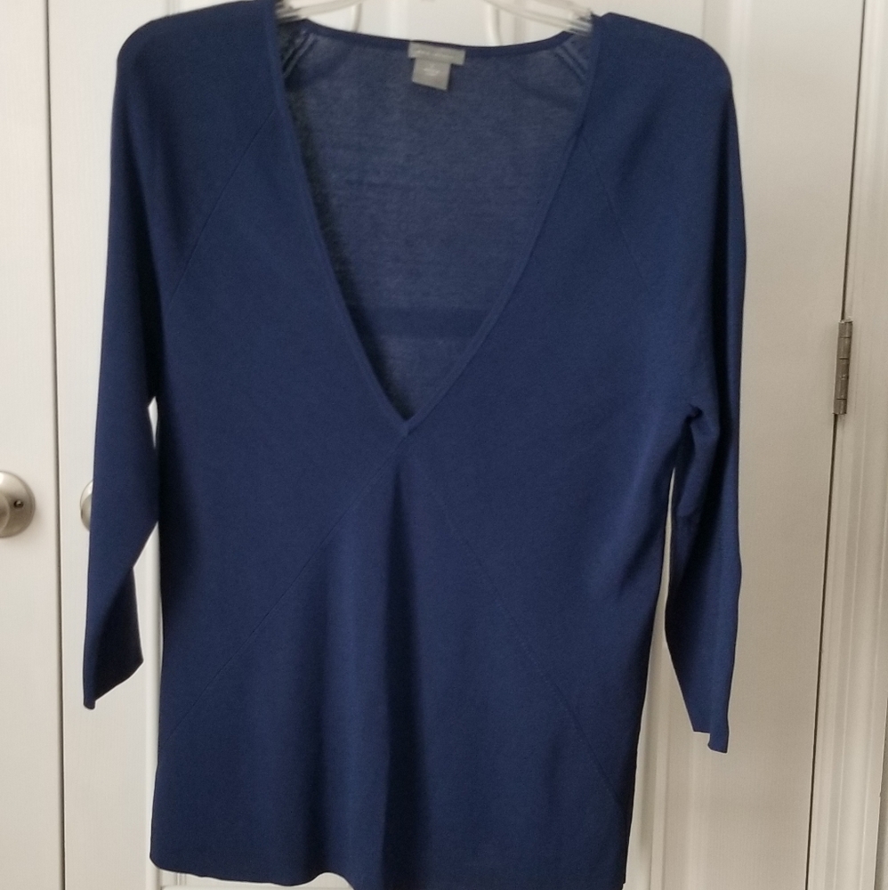 Slightly used, Ann Taylor deep V top.